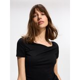 Reserved Bluza s visokim udjelom modalnih vlakana - crno Cijene