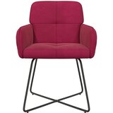  Trpezarijske stolice 6 pcs Baršun Vinska crvena | Eponuda.com