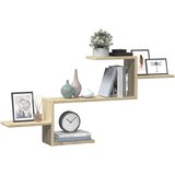  Zidna polica boja hrasta sonome 104x15x49 cm konstruirano drvo | shoptok.hr
