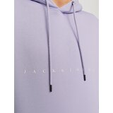 Jack & Jones Majica 'JJESTAR' sivka / bela | Shoptok.si