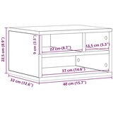 Držač za printer Staro drvo 40 x 32 x 22,5 cm Konstruirano drvo | shoptok.hr