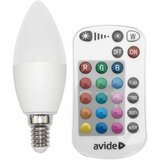 Avide SMART LED sijalka E14 5.5W RGB+W 2700K z daljincem Cene