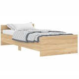  The Living Store Posteljni okvir sonoma hrast 90x190 cm inženirski les - Posteljni Okvir, (21448769) | Shoptok.si