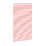  Plisirana zavjesa Roza 70x100 cm Širina tkanine 69,4 cm Poliester | shoptok.hr