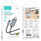 hoco. UA27 HDMI kabel Lightning – HDMI 1080p, 2 m – siv Cene