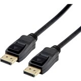 Value DisplayPort priključni kabel DisplayPort vtič\, DisplayPort vtič 1.00 m črna 11.99.5810 zaščiten DisplayPort kabel, (20421025) Cene