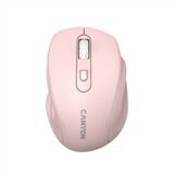 Canyon 6 buttons wireless 2.4Ghz mouse, MX8650A sensor, dpi up to 1600,Injection case, 3 m life times left and right switches, 2xAAA battery, abs material. size: 105x71x40mm, weight: 59g, pink | Eponuda.com