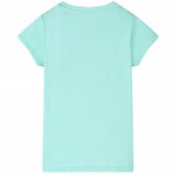  Dječja majica svijetla boja mente 116 | shoptok.hr