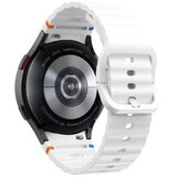  Silikonska narukvica za pametni sat Samsung Galaxy watch 7 bela Cene