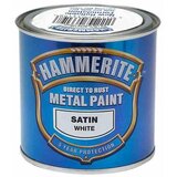 HAMMERITE Boja za metal Satin, bijela, polumat, 0,75 l | shoptok.hr