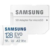 Samsung evo plus microsd card 128GB class 10 + adapter MB-MC128KA Cene
