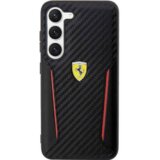 Ferrari usnjen ovitek Scuderia FEHCS23SNPYK za Samsung Galaxy S23 5G - črn | Shoptok.si
