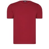 Dewberry T8569 BIKE COLLAR MEN'S T-SHIRT-PLAIN BURGUNDY Cijene