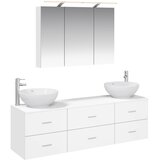  Set namještaja za kupaonicu 4 kom. Bijela | shoptok.hr