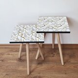 Hanah home set klub stočića 2Shp270, 2 komada, Beli | ePonuda.com