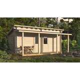 Male kuće Drvena kuća KIMMO 620 × 330 cm sa šindrom | shoptok.hr