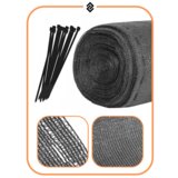  Mreža za sjenjenje, svijetli antracit, 185 g/m², 1,5 × 25 m + 100 vezica Cijene