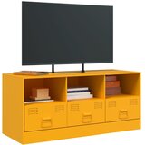 TV ormarić boja senfa 99 x 39 x 44 cm čelični | Eponuda.ba