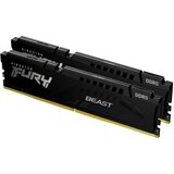 Kingston RAM DDR5 64GB 6000 FURY Beast Black EXPO, kit 2x 32GB, CL30, DIMM KF560C30BBEK2-64 Slike