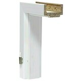 GETADOOR Podboj za vrata Lamineo GLN15 (750 x 2.000 mm, Debelina stene: 165 mm, Smer odpiranja: Levo, Bela) | Shoptok.si