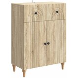 vidaXL Kreveta Hrast sonoma 66 x 34 5 x 90 cm Konstruirano drvo - Hrast sonoma | shoptok.hr
