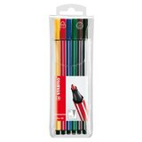 Stabilo "Pen 68" rostirón, 1 mm, 6 színben | shoptok.hr