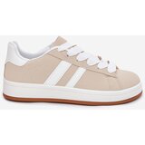 Boto Women's Sports Shoes Sneakers Made Of Eco Leather Beige Ravina | shoptok.hr