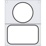 Hendi Matrica za zaptivanje posuda, 2 posude (1x 178x113 mm, 1x ø115 mm) | Eponuda.com