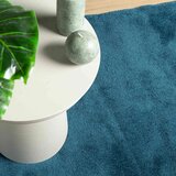  Tepih OVIEDO kratkih vlakana tirkizni 240x240 cm | Eponuda.com