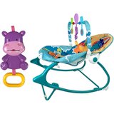  Stolica za ljuljanje 2u1 Hippo sa zvučnim i vibrirajučim efektima - mint | shoptok.hr