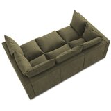 Makamii Kaki zelena sedežna garnitura 255 cm Manao – | Shoptok.si