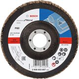 Bosch lamelni brusni disk X431, standard for metal 125 mm, 22,23 mm, 60 - 2608603657 | ePonuda.com