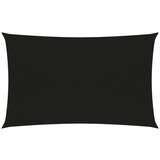 vidaXL Senčno jadro 160 g/m² črno 3x5 m HDPE Cene
