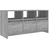 TV ormarić siva boja hrasta 102x37,5x52,5 cm konstruirano drvo | Eponuda.com