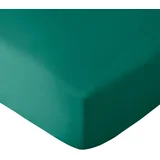 Plavozelena plahta s gumom 135x190 cm So Soft Non-Iron –