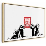  Slika - Sale (1 Part) Vertical 90x60 U prirodnom drvenom okviru | shoptok.hr
