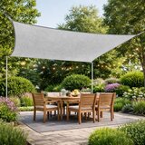 Vodootporna vrtna sjenica za sunce 300x400 - siva | Shoptok.si