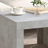  Stolić za kavu siva boja betona 50x50x35 cm konstruirano drvo | shoptok.hr