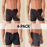 MarcLuis 4-Pack mo&scaron;ke &scaron;iroke boksarice - temne cene