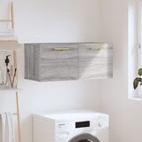 vidaXL Stenska omarica siva sonoma 80x36,5x35 cm inženirski les | Shoptok.si