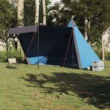 vidaXL Obiteljski šator tipi za 6 osoba plavi vodootporni | shoptok.hr