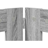  Vrata za pse s postoljem 4 pcs Siva sonoma 100 x 60 cm | shoptok.hr