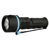  Ročna LED svetilka gumijasta 3 LED, 20 lm, 2×D Cene