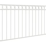 Element Ograde ASSEN Bijelo 170 x 80 cm Čelik | shoptok.hr