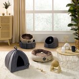 Love Story Sivi krevet za pse ø 50 cm Patchy – | shoptok.hr