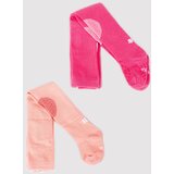 Yoclub kids's 2Pack girl's tights with abs RAB-0025G-AA0A-006 Cene'.'