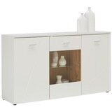 Hom`in komoda, bela, barve hrasta | Shoptok.si