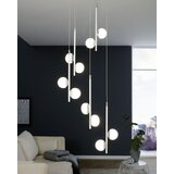 Eglo Olindra visilica/10, led, 10x2,2w, 10x250lm, dimabilna, krom/plastika | shoptok.hr