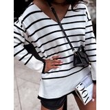 DStreet Sweter damski HECATE biały | Shoptok.si