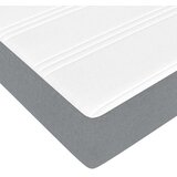  Krevetna konstrukcija Svijetlo siva 200 x 200 cm tkanina | shoptok.hr